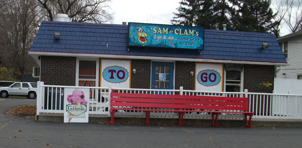 Sam the Clam's Takeout Food and Gift Shop, Southington, CT